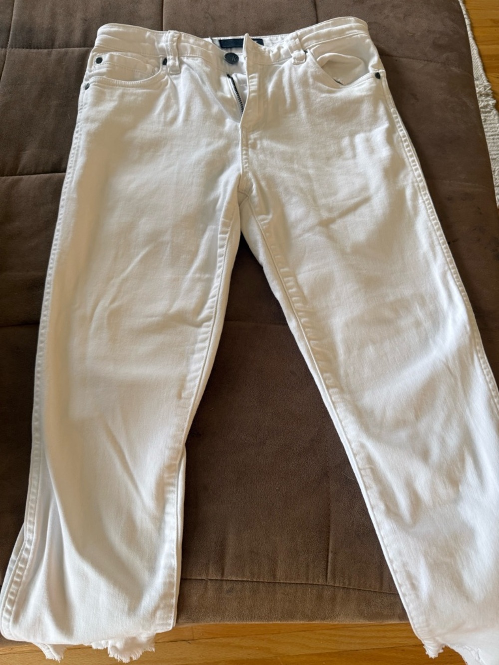Kut from the Kloth Women’s skinny ankle white Jeans